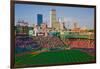 Boston Skyline with view of Historic Fenway Park, Boston Red Sox, Boston, Ma., USA, May 20, 2010...-null-Framed Premium Photographic Print