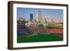 Boston Skyline with view of Historic Fenway Park, Boston Red Sox, Boston, Ma., USA, May 20, 2010...-null-Framed Photographic Print