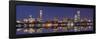 Boston Skyline-null-Framed Poster