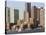 Boston Skyline-Michael Dwyer-Stretched Canvas