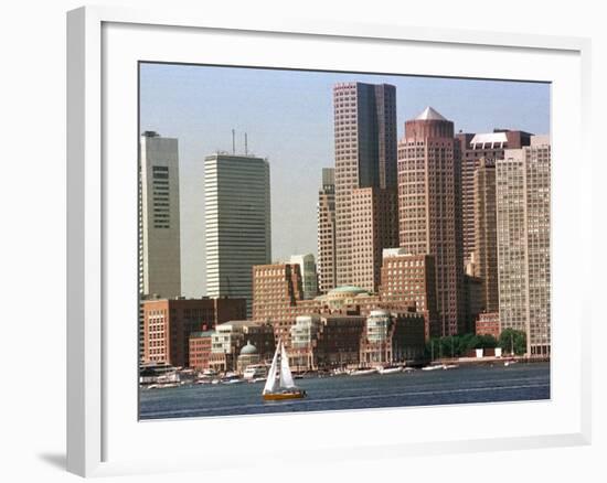 Boston Skyline-Michael Dwyer-Framed Photographic Print