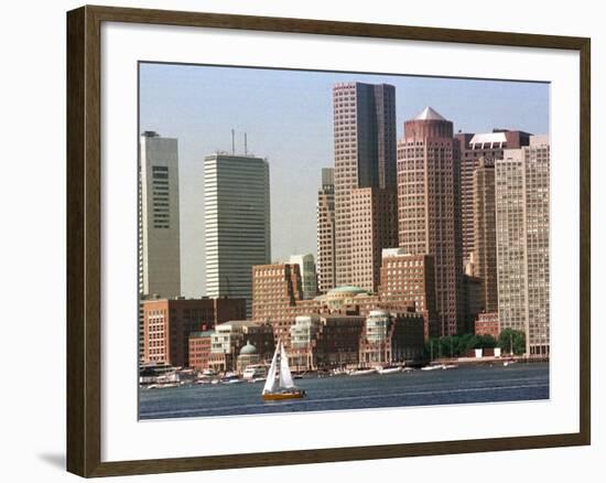 Boston Skyline-Michael Dwyer-Framed Photographic Print