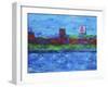 Boston Skyline-Rock Demarco-Framed Giclee Print