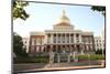 Boston State Capital with its Golden Dome-pdb1-Mounted Photographic Print