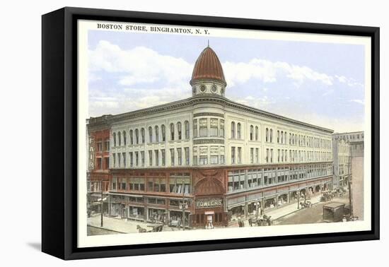 Boston Store, Binghamton, New York-null-Framed Stretched Canvas