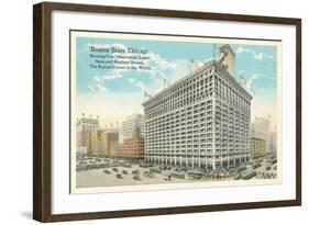 Boston Store, Chicago-null-Framed Art Print