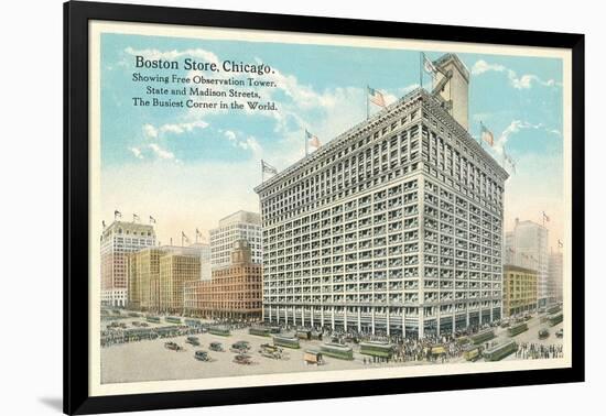 Boston Store, Chicago-null-Framed Art Print