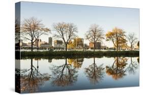 Boston, Storrow Lagoon.-Brians Photos-Stretched Canvas