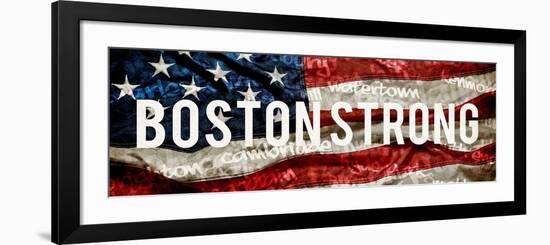 Boston Strong D-GI ArtLab-Framed Premium Giclee Print