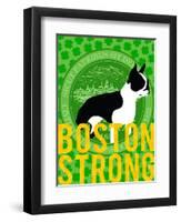 Boston Strong F-GI ArtLab-Framed Giclee Print