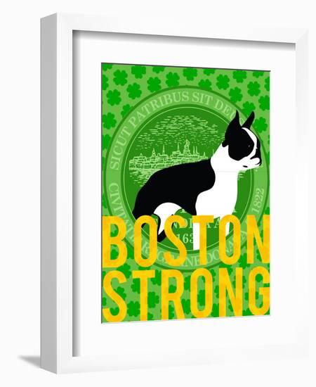 Boston Strong F-GI ArtLab-Framed Giclee Print