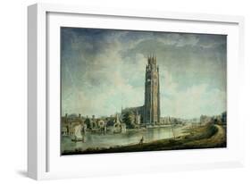 Boston Stump: View from the South-West-John Buckler-Framed Giclee Print