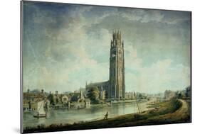 Boston Stump: View from the South-West-John Buckler-Mounted Giclee Print