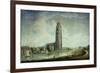 Boston Stump: View from the South-West-John Buckler-Framed Giclee Print