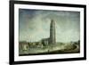 Boston Stump: View from the South-West-John Buckler-Framed Giclee Print