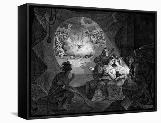 Boston Tea Party, 1773-null-Framed Stretched Canvas