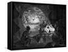 Boston Tea Party, 1773-null-Framed Stretched Canvas