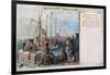 Boston Tea Party, 1773-Daniel Chodowiecki-Framed Giclee Print