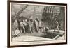 Boston Tea Party 1773-null-Framed Art Print