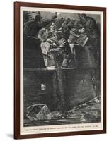 Boston Tea Party 1773-W.h. Overend-Framed Art Print