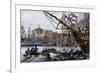 Boston Tea Party, a Protest against British Taxes Before the American Revolution, c.1773-null-Framed Giclee Print