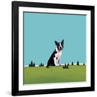 Boston Terrier, 2008-Marjorie Weiss-Framed Giclee Print