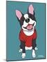 Boston Terrier Black-Tomoyo Pitcher-Mounted Giclee Print