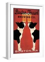 Boston Terrier Brewing Co Boston-Ryan Fowler-Framed Art Print