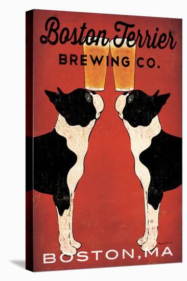 Boston Terrier Brewing Co Boston-Ryan Fowler-Stretched Canvas