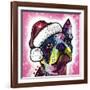 Boston Terrier Christmas-Dean Russo-Framed Giclee Print