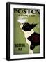 Boston Terrier Coffee Boston-Ryan Fowler-Framed Art Print