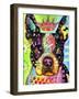 Boston Terrier Crowned-Dean Russo-Framed Giclee Print