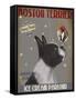 Boston Terrier Ice Cream-Fab Funky-Framed Stretched Canvas