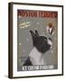 Boston Terrier Ice Cream-Fab Funky-Framed Art Print