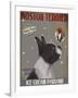 Boston Terrier Ice Cream-Fab Funky-Framed Art Print