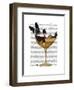 Boston Terrier in Cocktail Glass-Fab Funky-Framed Art Print