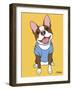 Boston Terrier Seal-Tomoyo Pitcher-Framed Giclee Print