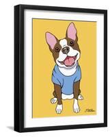 Boston Terrier Seal-Tomoyo Pitcher-Framed Giclee Print