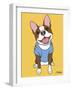 Boston Terrier Seal-Tomoyo Pitcher-Framed Giclee Print