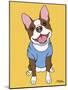 Boston Terrier Seal-Tomoyo Pitcher-Mounted Giclee Print