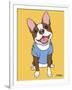 Boston Terrier Seal-Tomoyo Pitcher-Framed Giclee Print