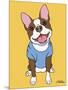 Boston Terrier Seal-Tomoyo Pitcher-Mounted Giclee Print