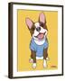 Boston Terrier Seal-Tomoyo Pitcher-Framed Giclee Print