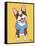 Boston Terrier Seal-Tomoyo Pitcher-Framed Stretched Canvas