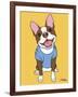 Boston Terrier Seal-Tomoyo Pitcher-Framed Giclee Print