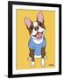 Boston Terrier Seal-Tomoyo Pitcher-Framed Giclee Print