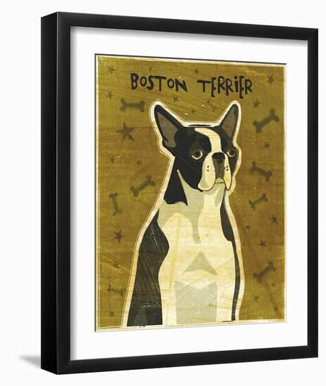 Boston Terrier-John Golden-Framed Giclee Print