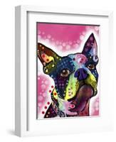 Boston Terrier-Dean Russo-Framed Giclee Print