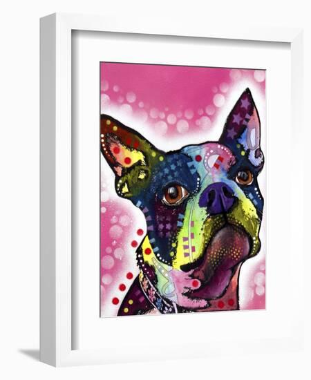 Boston Terrier-Dean Russo-Framed Giclee Print