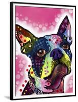 Boston Terrier-Dean Russo-Framed Premium Giclee Print